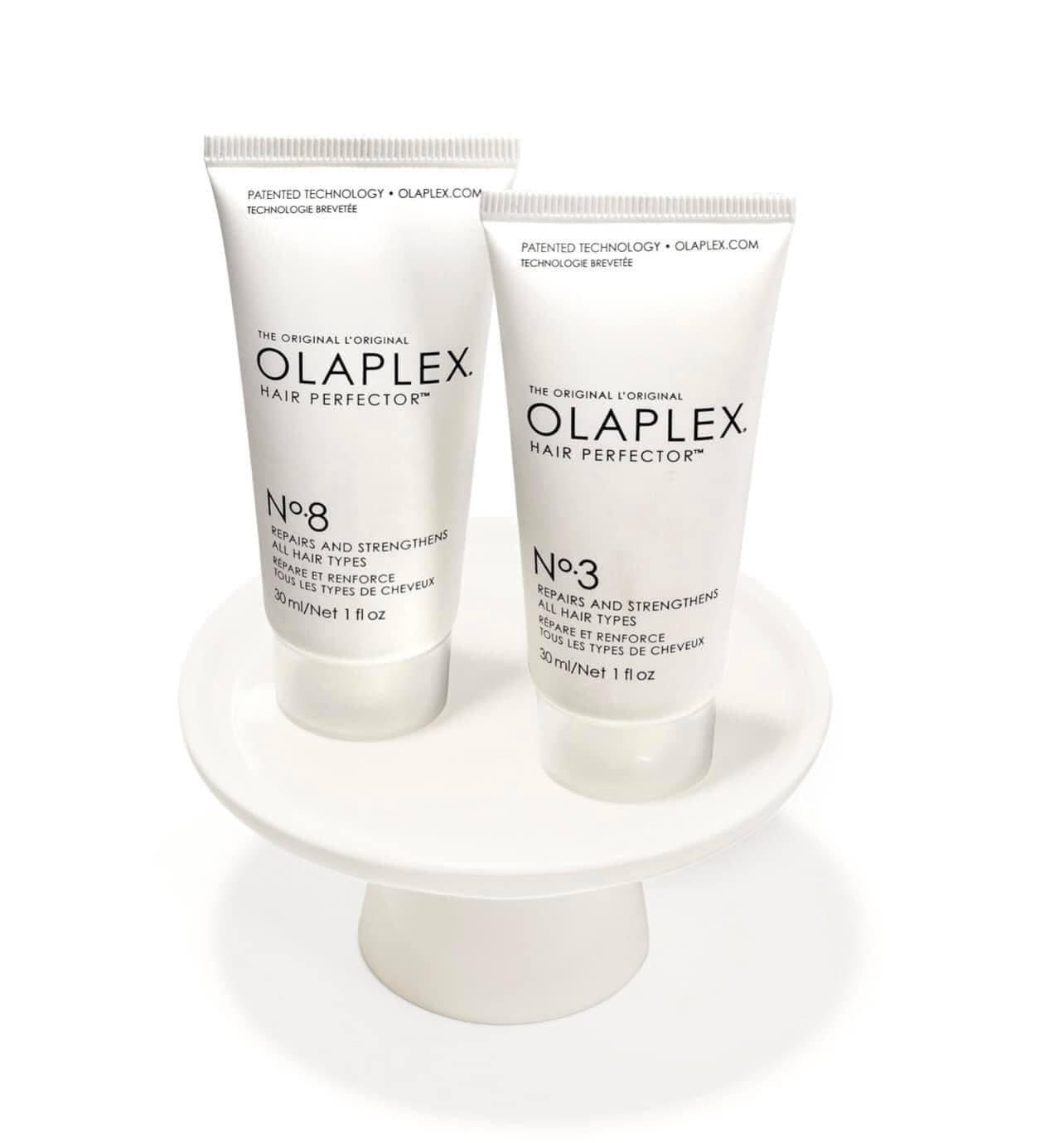 Set phục hồi tóc OLAPLEX No.3 & No.8 mini (30m x 2)