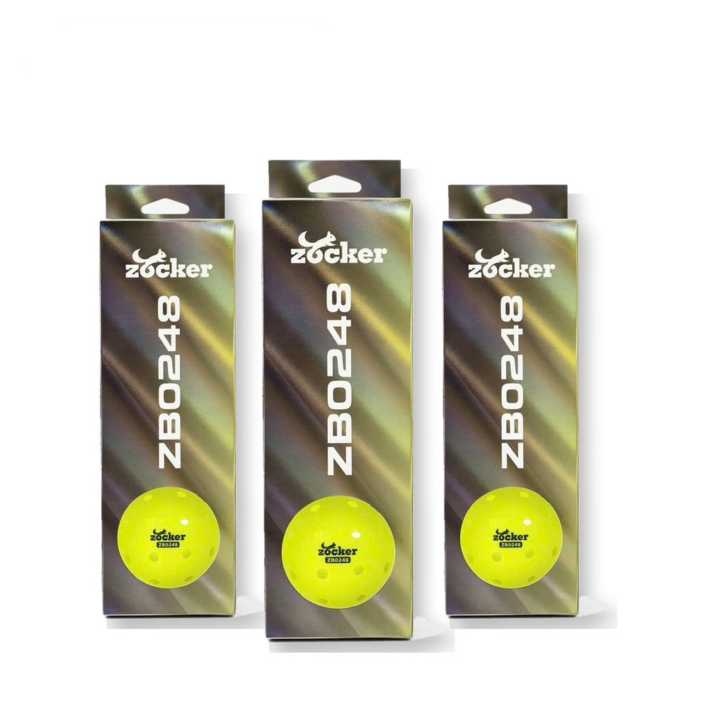 Bóng pickleball ZOCKER Five Star ZB0248 (hộp 3 quả)
