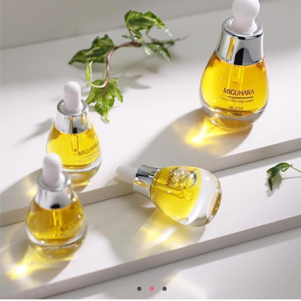 Tinh Chất Dưỡng Vàng MIGUHARA Ultra Whitening Perfect Ampoule 50ml