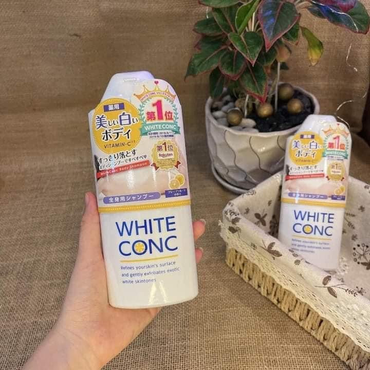 Sữa Tắm Trắng Da Toàn Thân WHITE CONC Nhật Bản 360ml