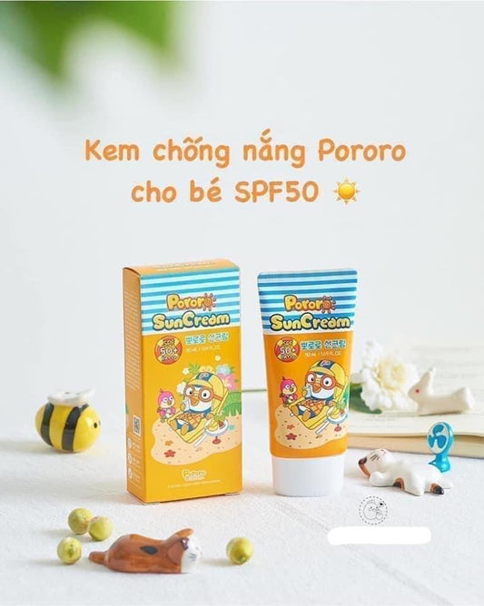 Kem chống nắng trẻ em POPORO Sun Cream Hàn Quốc 50ml