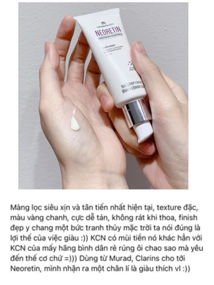 Kem chống nắng NEORETIN Discrom Control 40ml