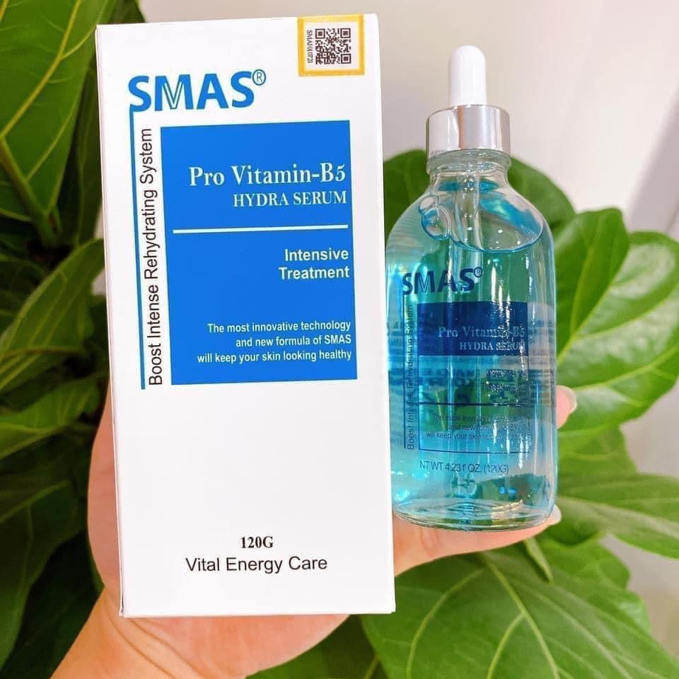 Tinh Chất Phục Hồi Và Cấp Ẩm SMAS Pro Vitamin B5 Hydra Serum 120gr