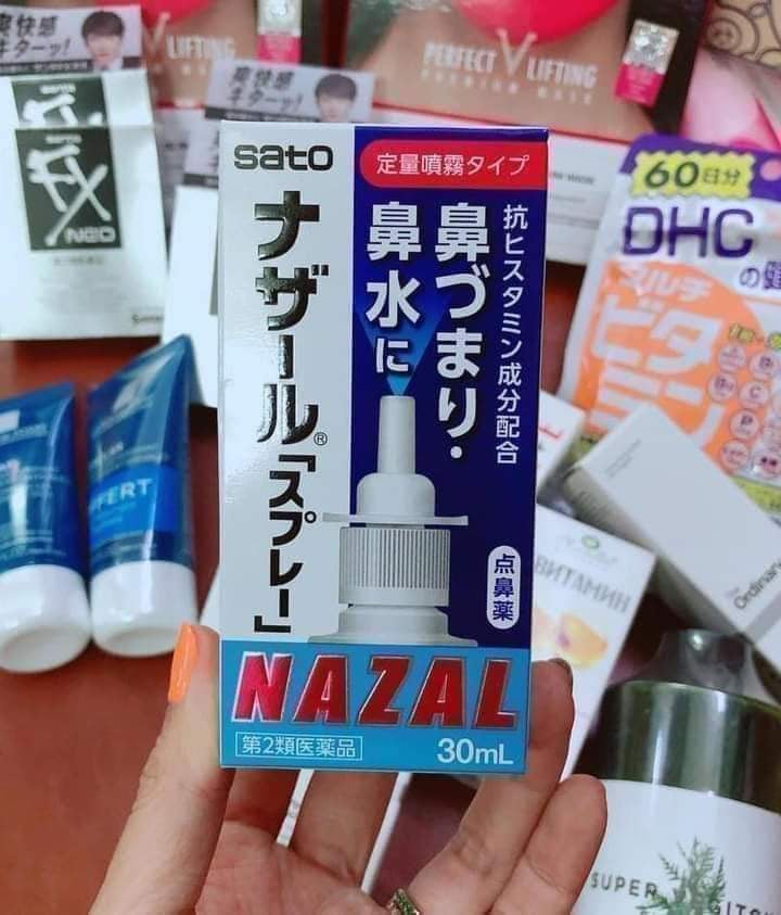 Xịt xoang mũi NAZAL Nhật Bản 30ml