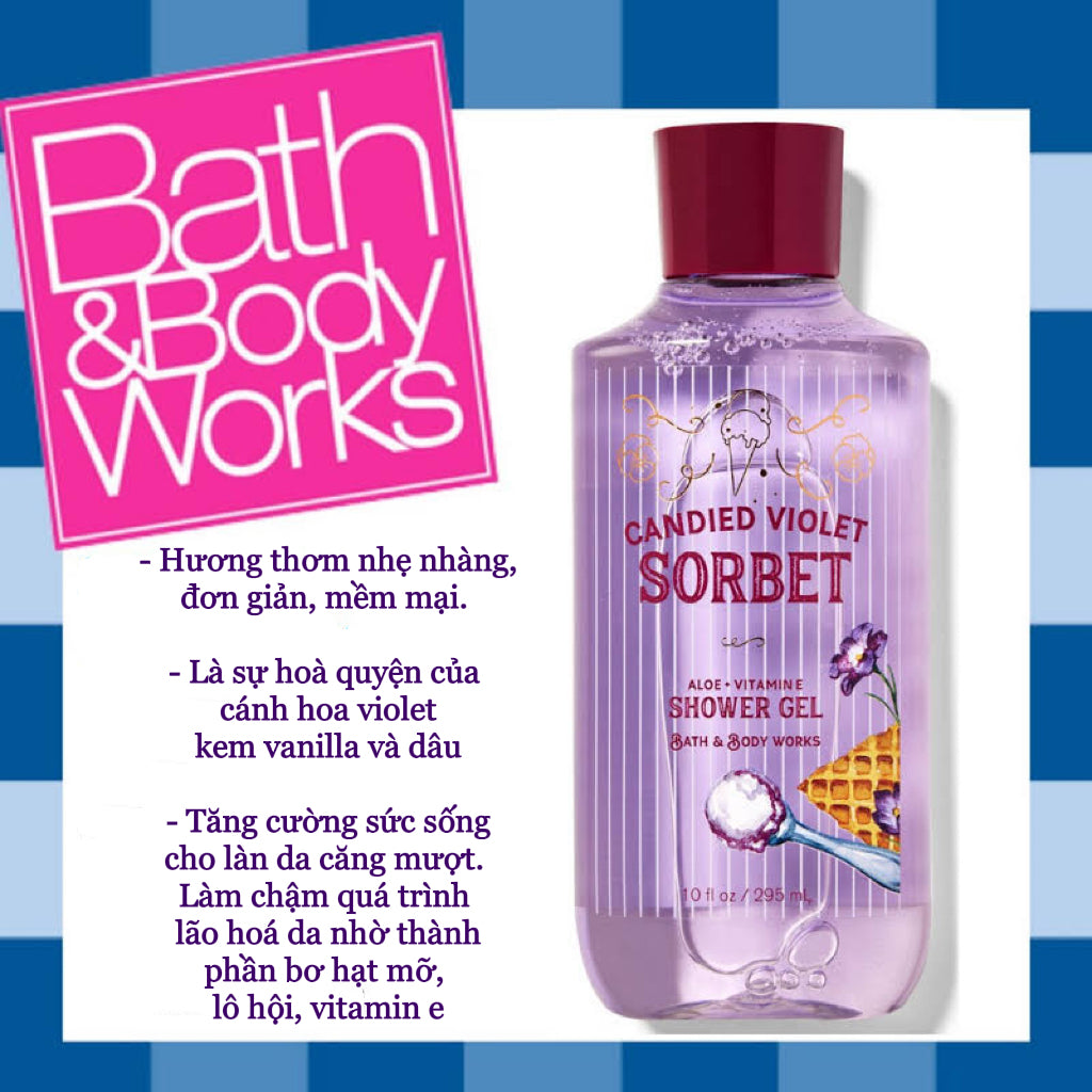 Sữa tắm BATH & BODY WORKS Shower Gel 295ml