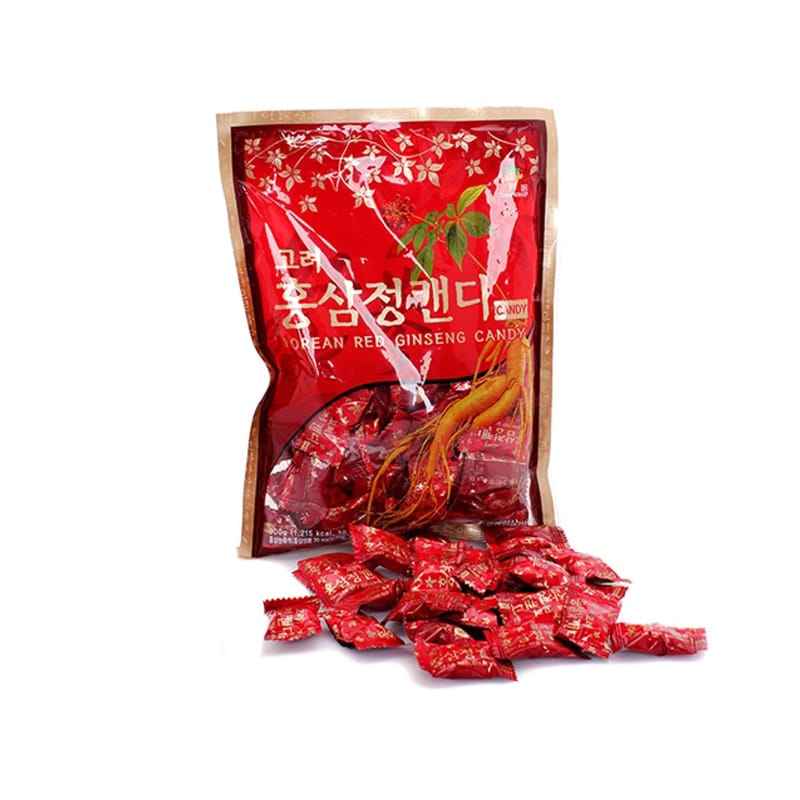 Kẹo sâm đỏ KGS Hàn Quốc có đường bịch 300gr 