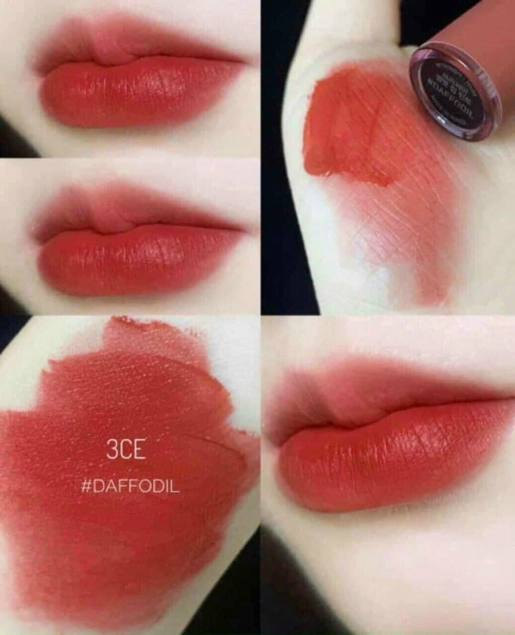 Son kem lì 3CE Velvet Lip Tint mini