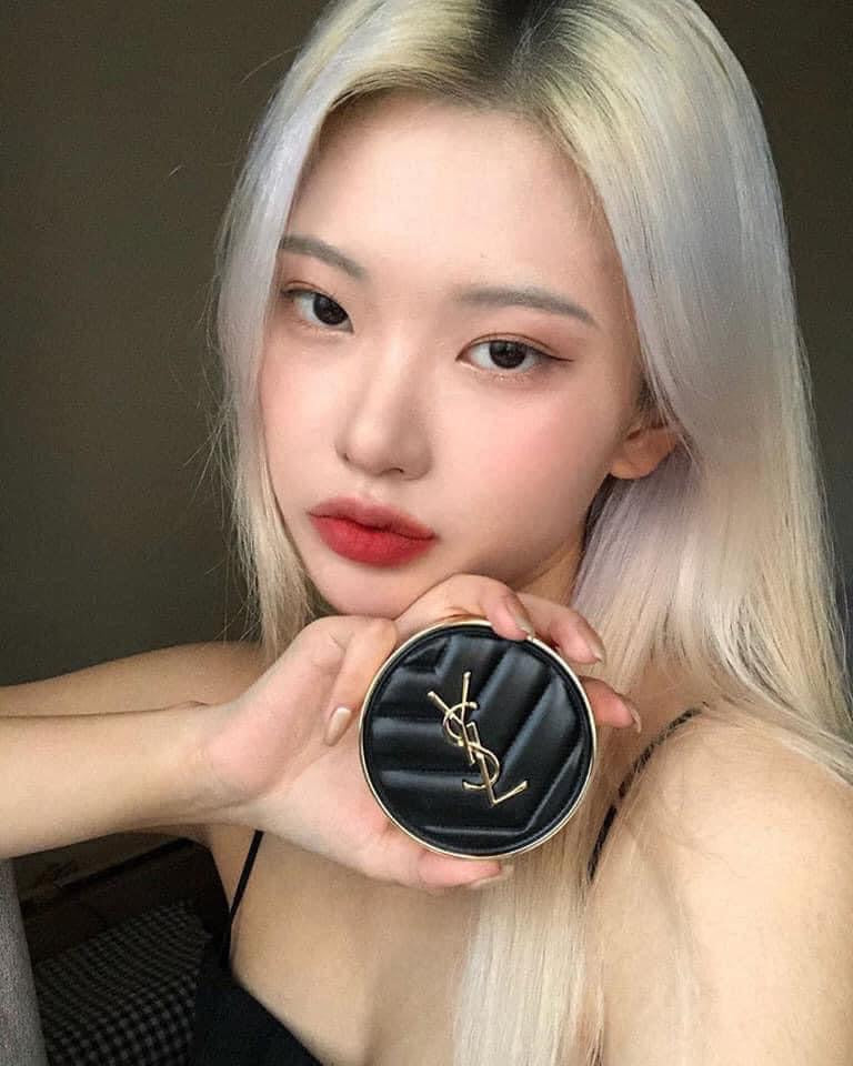 Cushion YSL phiên bản vỏ bọc da