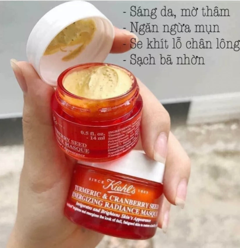 Combo Mặt nạ KIEHL’S nghệ và đất sét (14ml x 2)