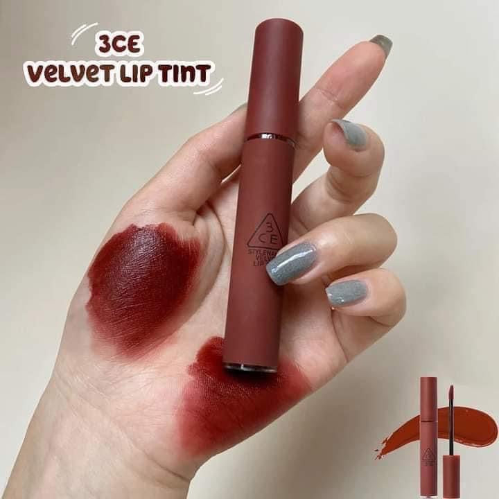 Son kem lì 3CE Velvet Lip Tint