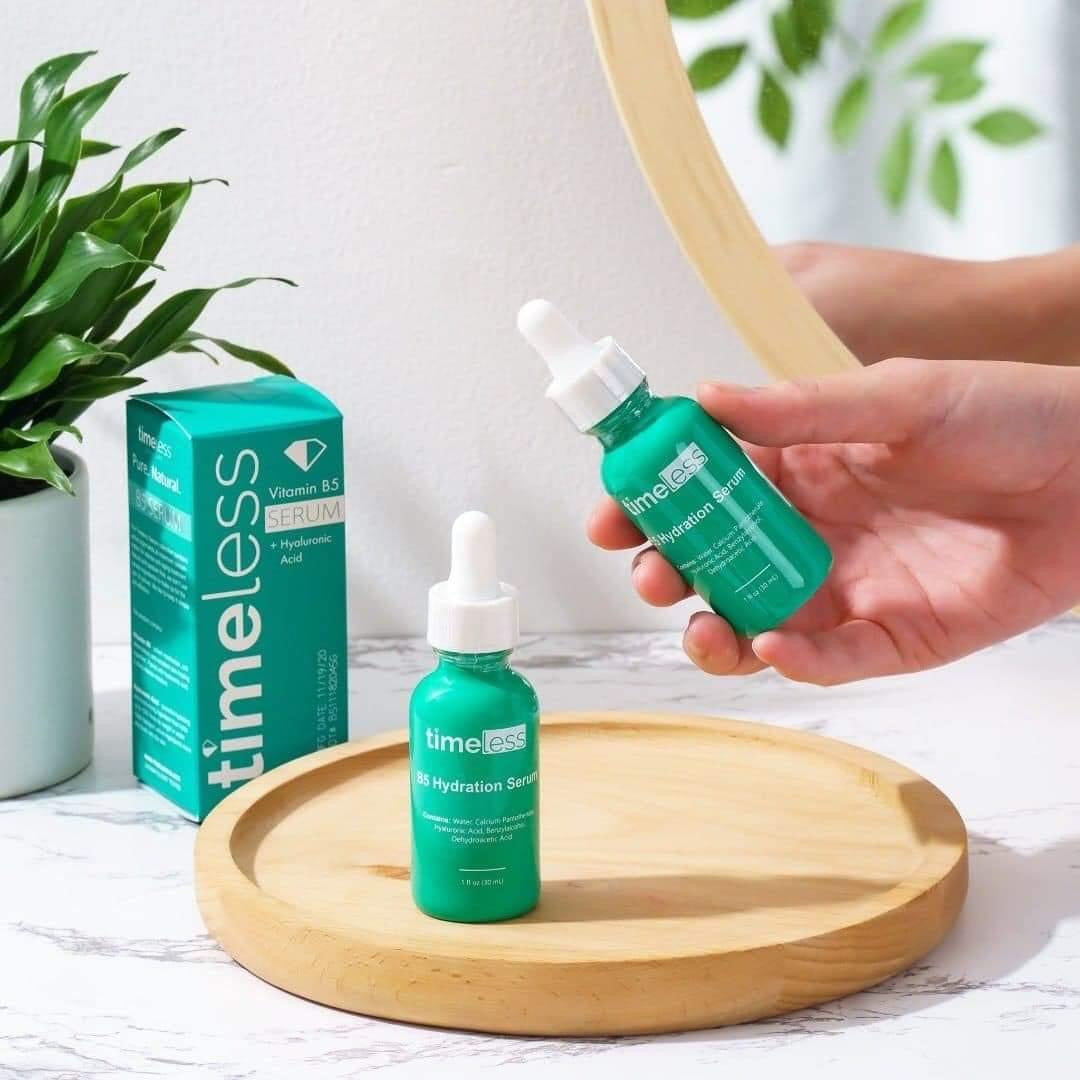 Tinh chất cấp nước phục hồi da TIMELESS B5 Hydration Serum 30ml