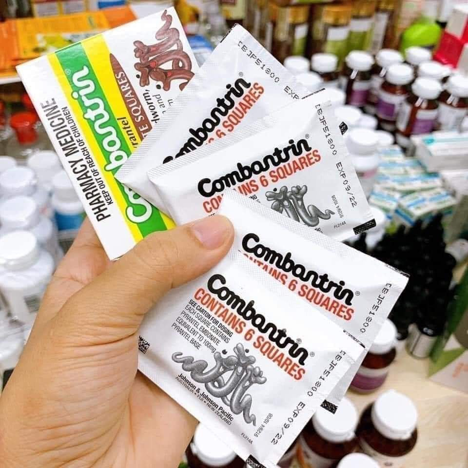 Thuốc tẩy giun Socola COMBANTRIN Úc