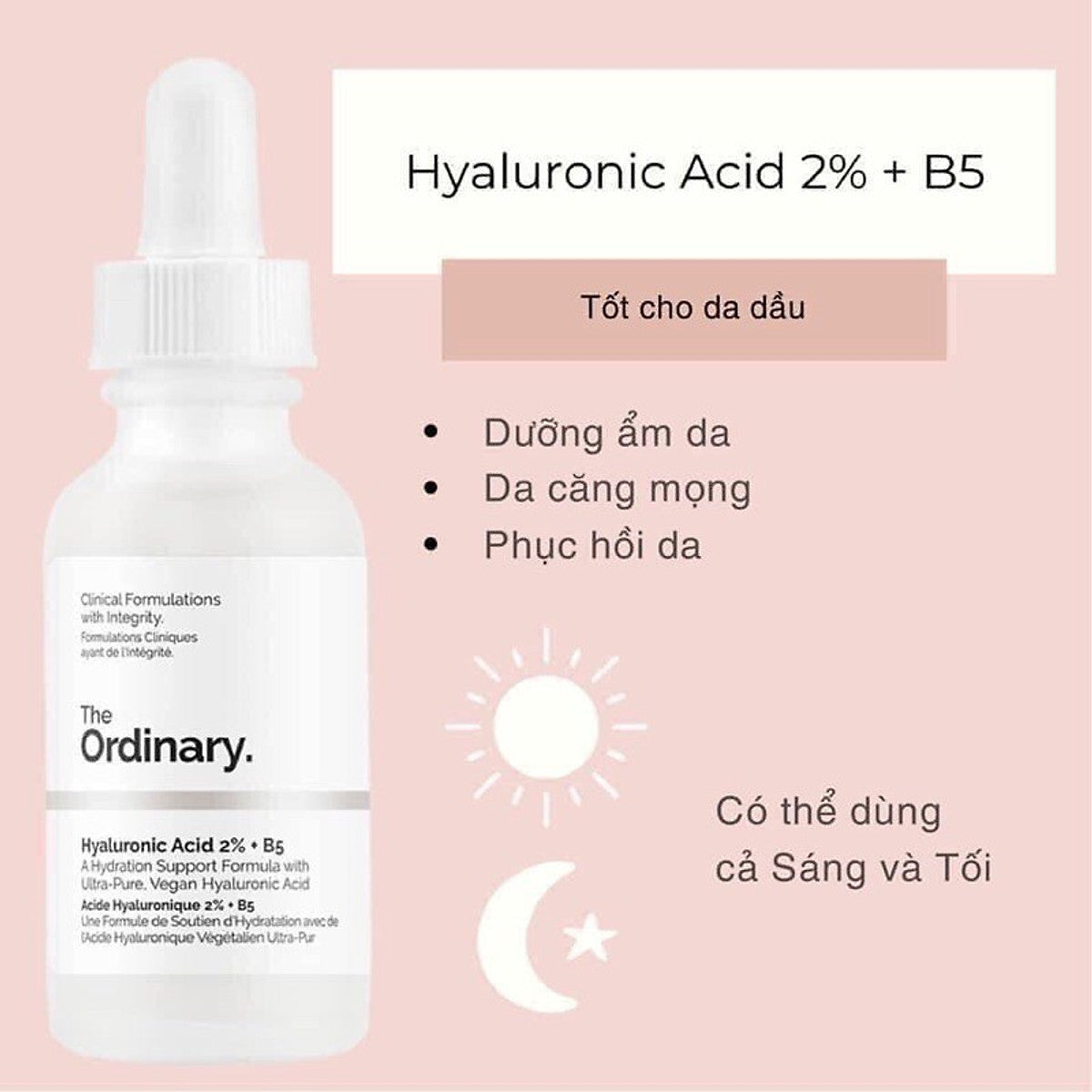Tinh chất THE ORDINARY Hyaluronic Acid 2% + B5 – Tủ Nhà Lam