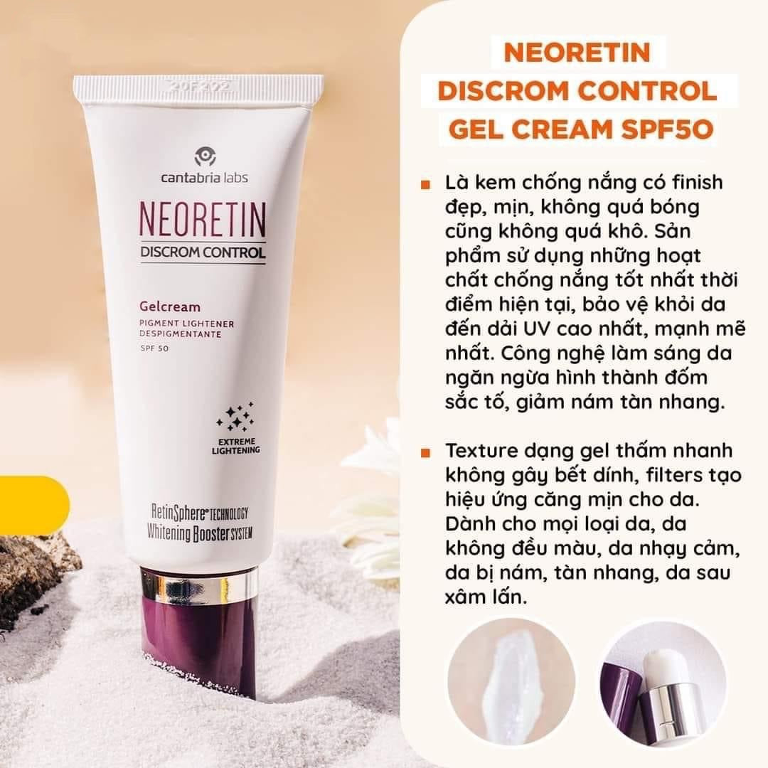 Kem chống nắng NEORETIN Discrom Control 40ml