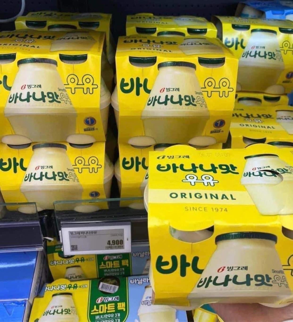 Sữa chuối Hàn Quốc