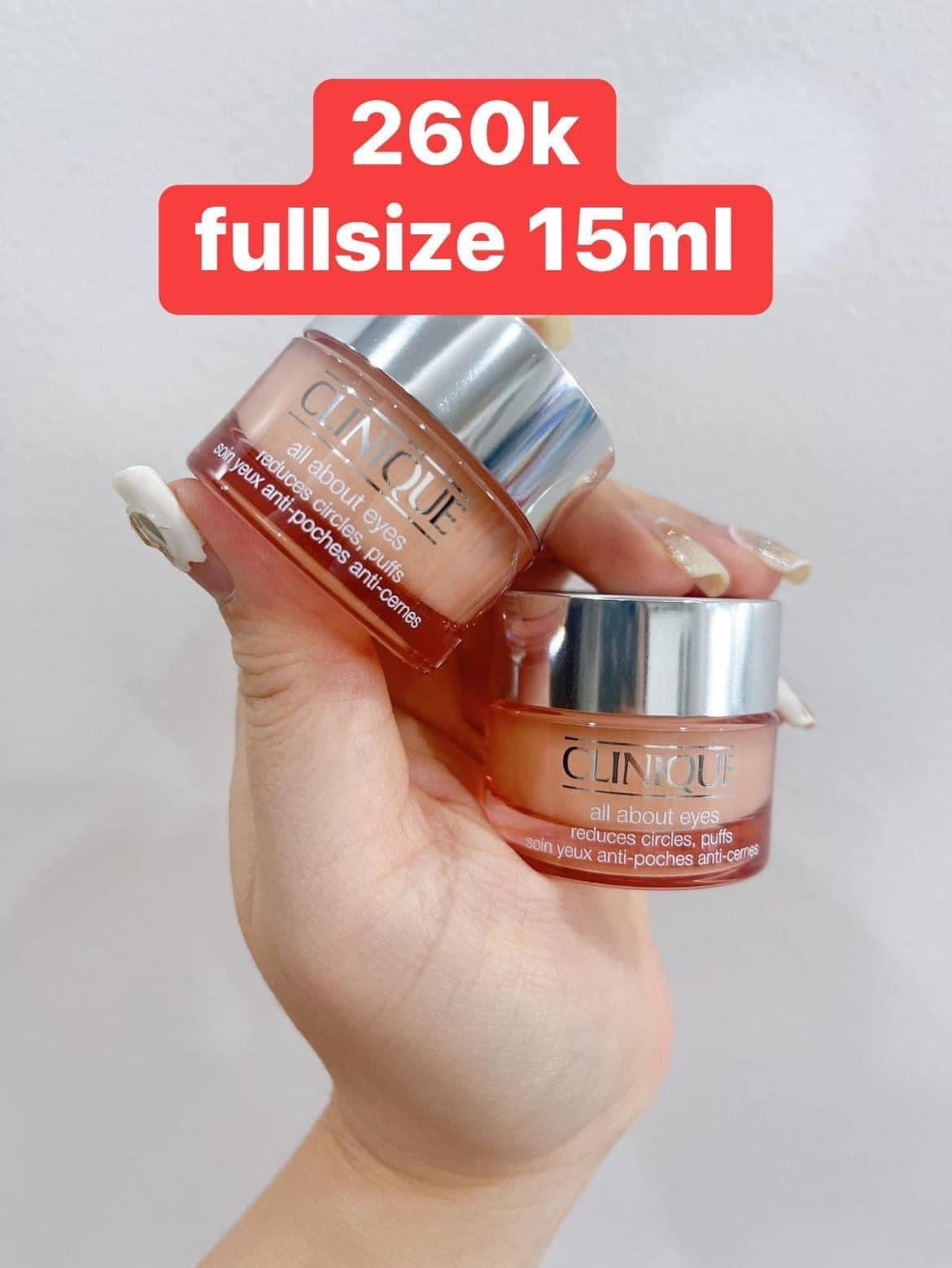 Kem mắt CLINIQUE All About Eyes 15ml (unbox)