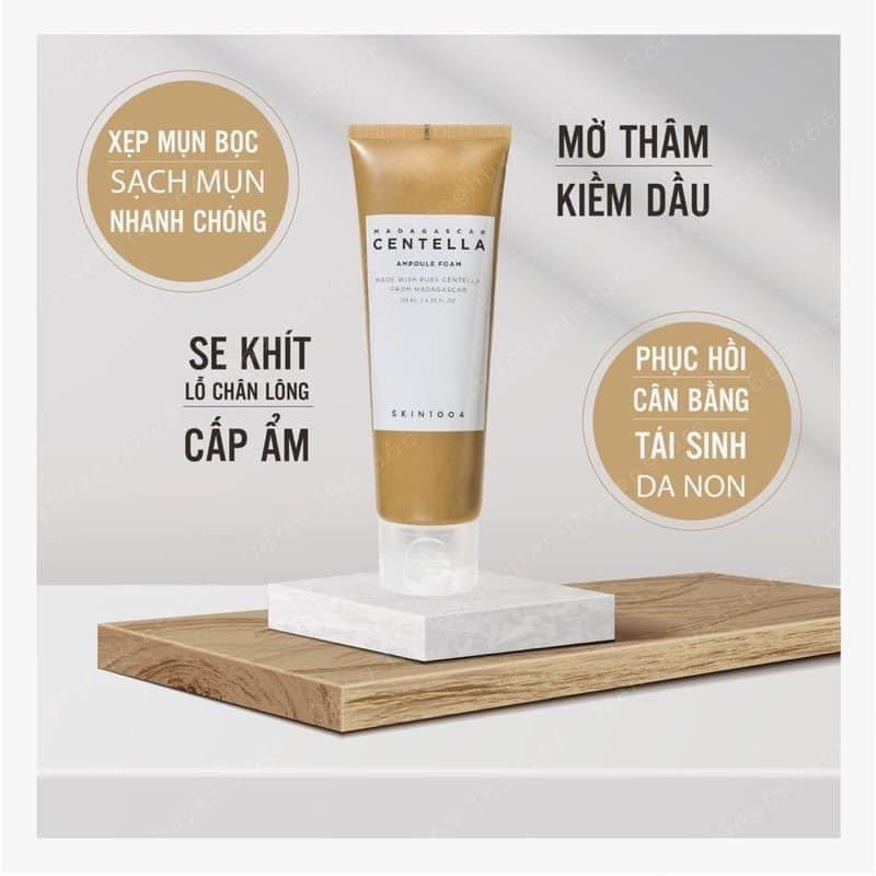 Sữa Rửa Mặt SKIN1004 Madagascar Centella Ampoule Foam 125ml