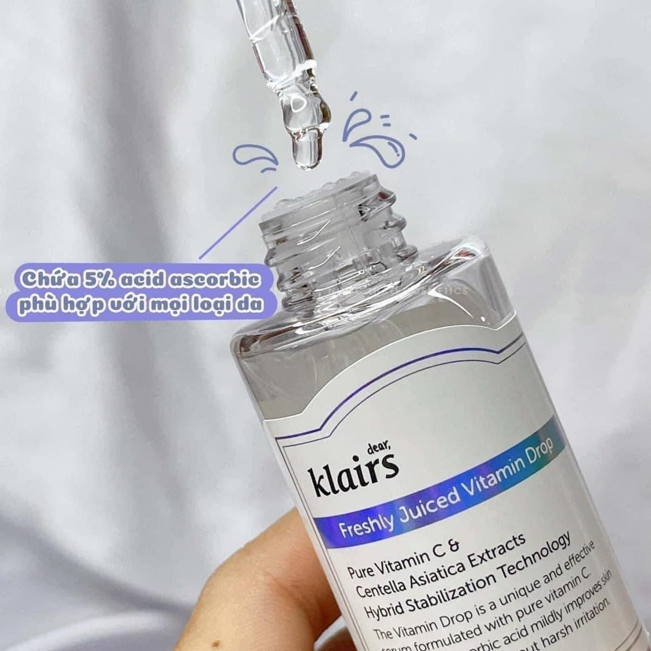 Tinh Chất Vitamin C KLAIRS Freshly Juiced Vitamin Drop 35ml