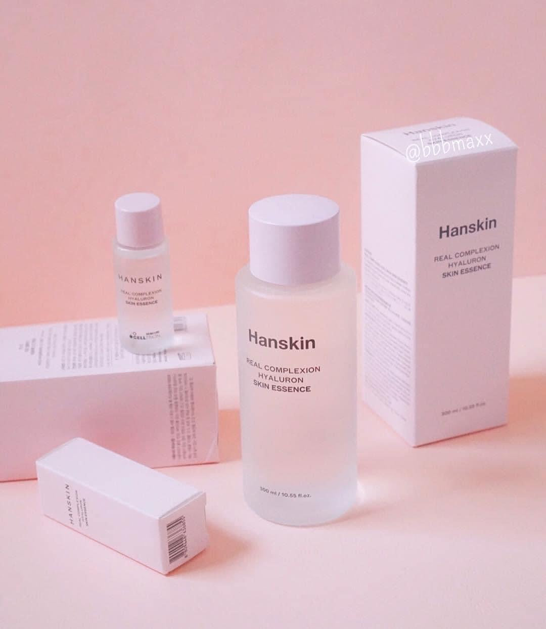 Nước dưỡng ẩm 4 mùa HANSKIN Hyaluron Skin Essence