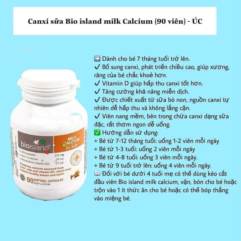 Bộ 3 sản phẩm Canxi - DHA - Kẽm BIOSLAND Đức