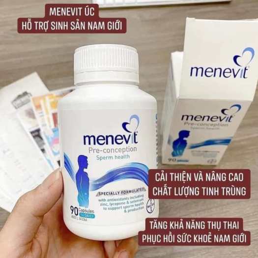 Combo tăng khả năng thụ thai