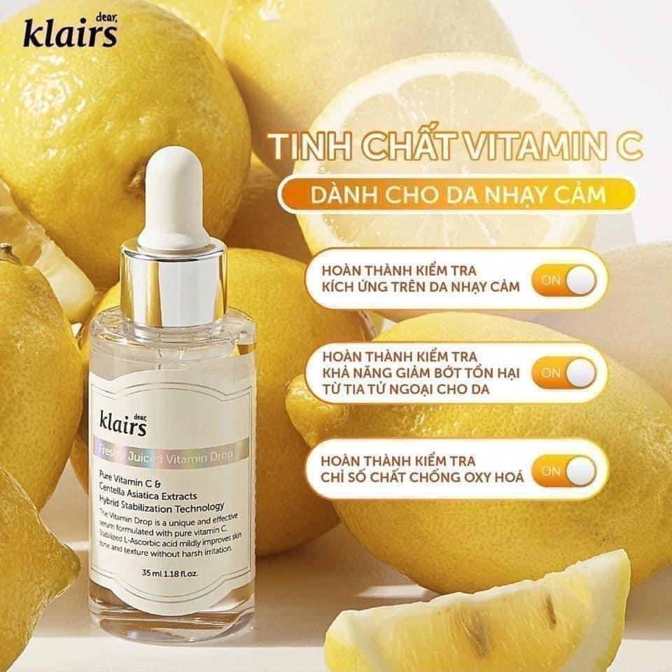 Tinh Chất Vitamin C KLAIRS Freshly Juiced Vitamin Drop 35ml