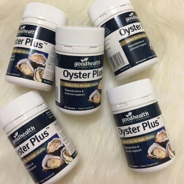 Tinh chất hàu GOODHEALTH Oyster Plus Zinc 60 viên