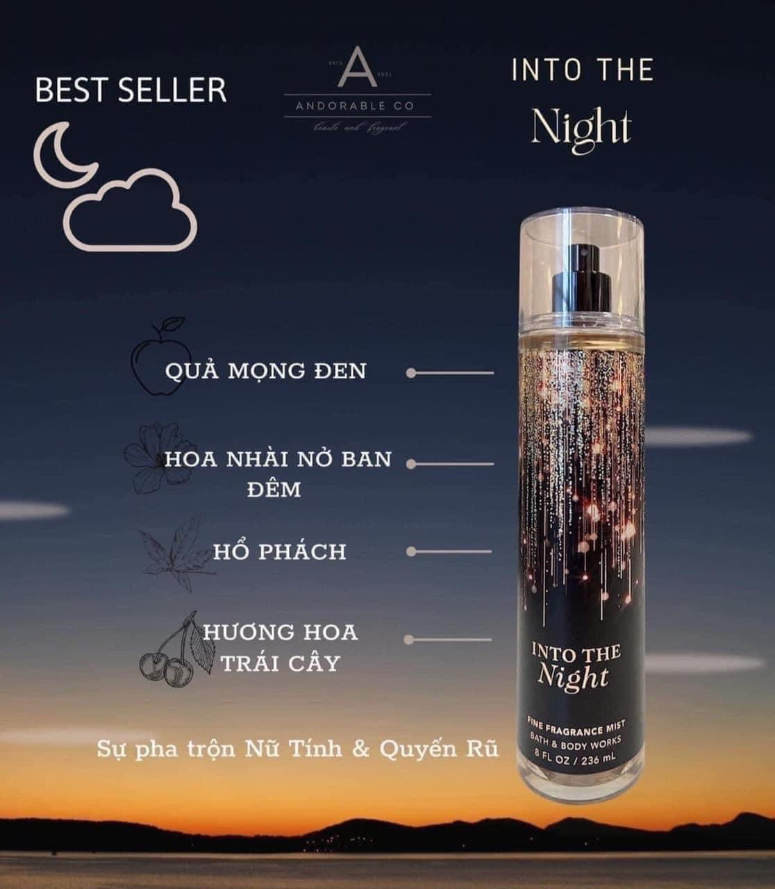 Body Mist nhà BATH & BODY WORKS