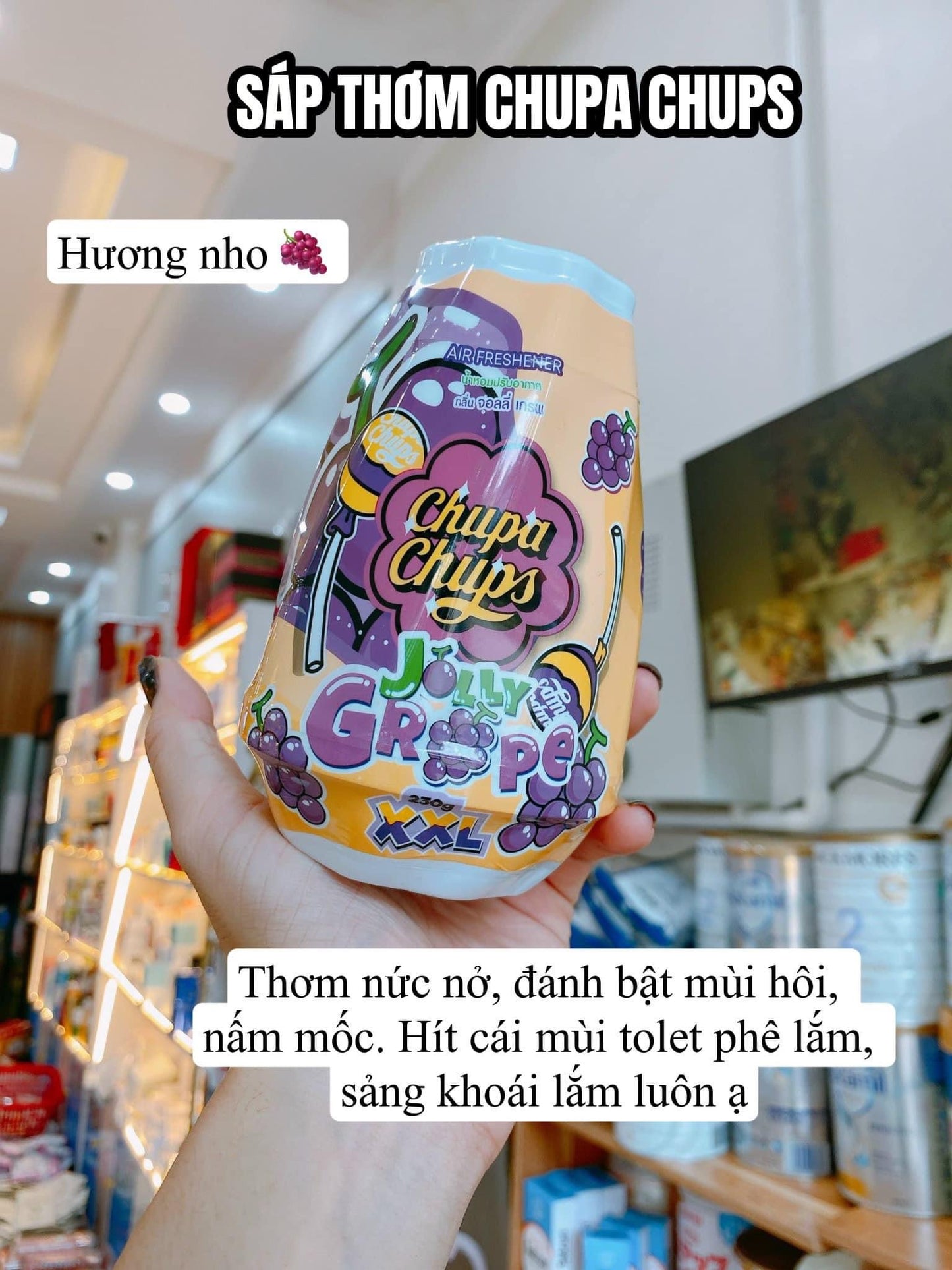 Sáp thơm CHUPA CHUPS Thái Lan